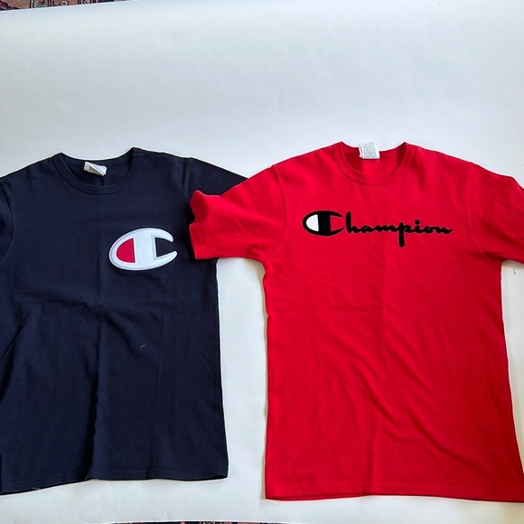 Two (2) vintage Champion t-shirts.  Good looking!! - Picture 2 of 9